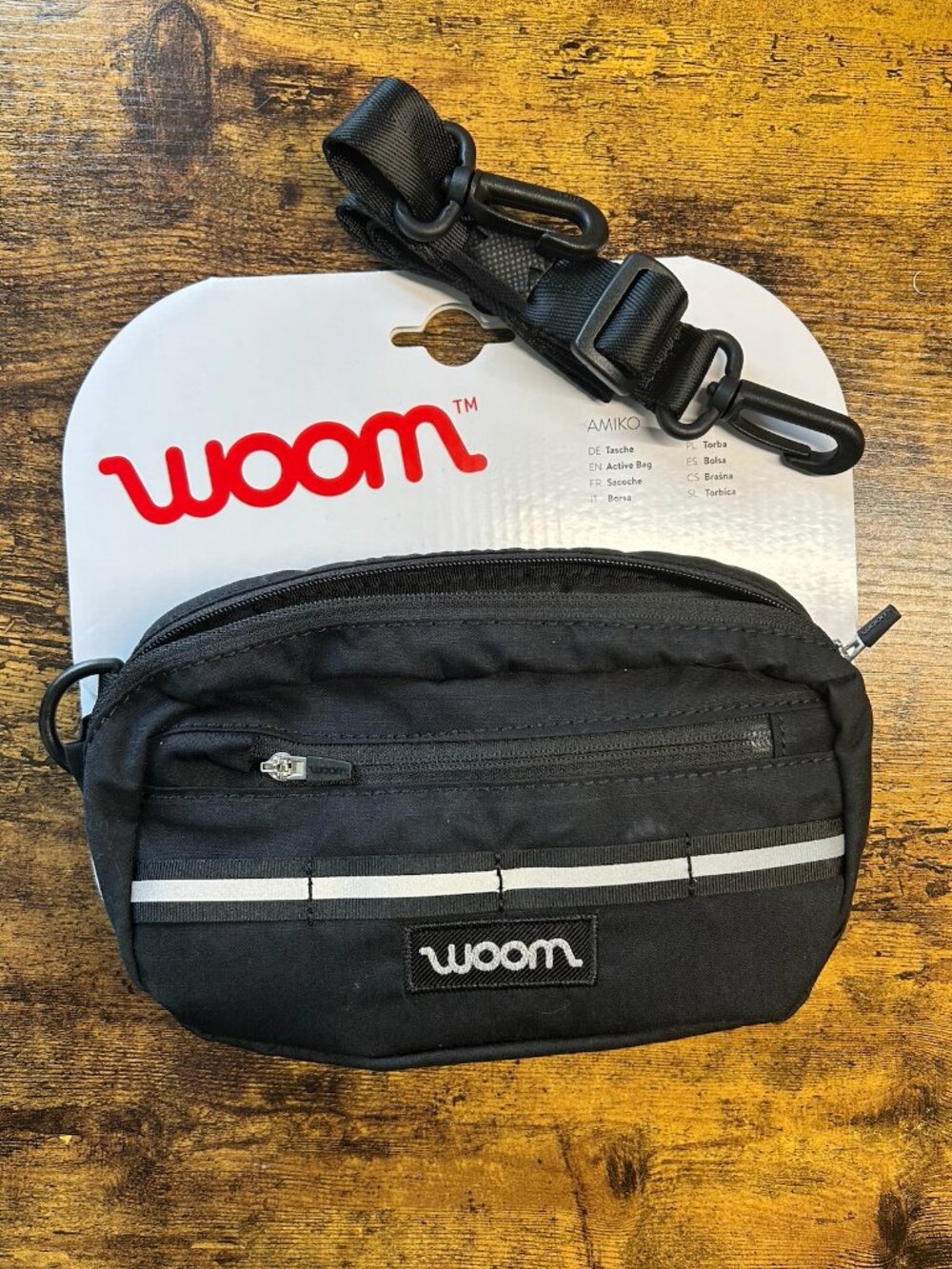 Woom AMIKO Active Bag Kids Bike Handlebar Bag & Waist Pack New